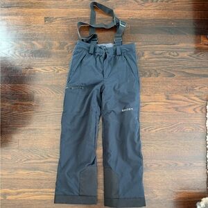 Spyder Black Snow Pants